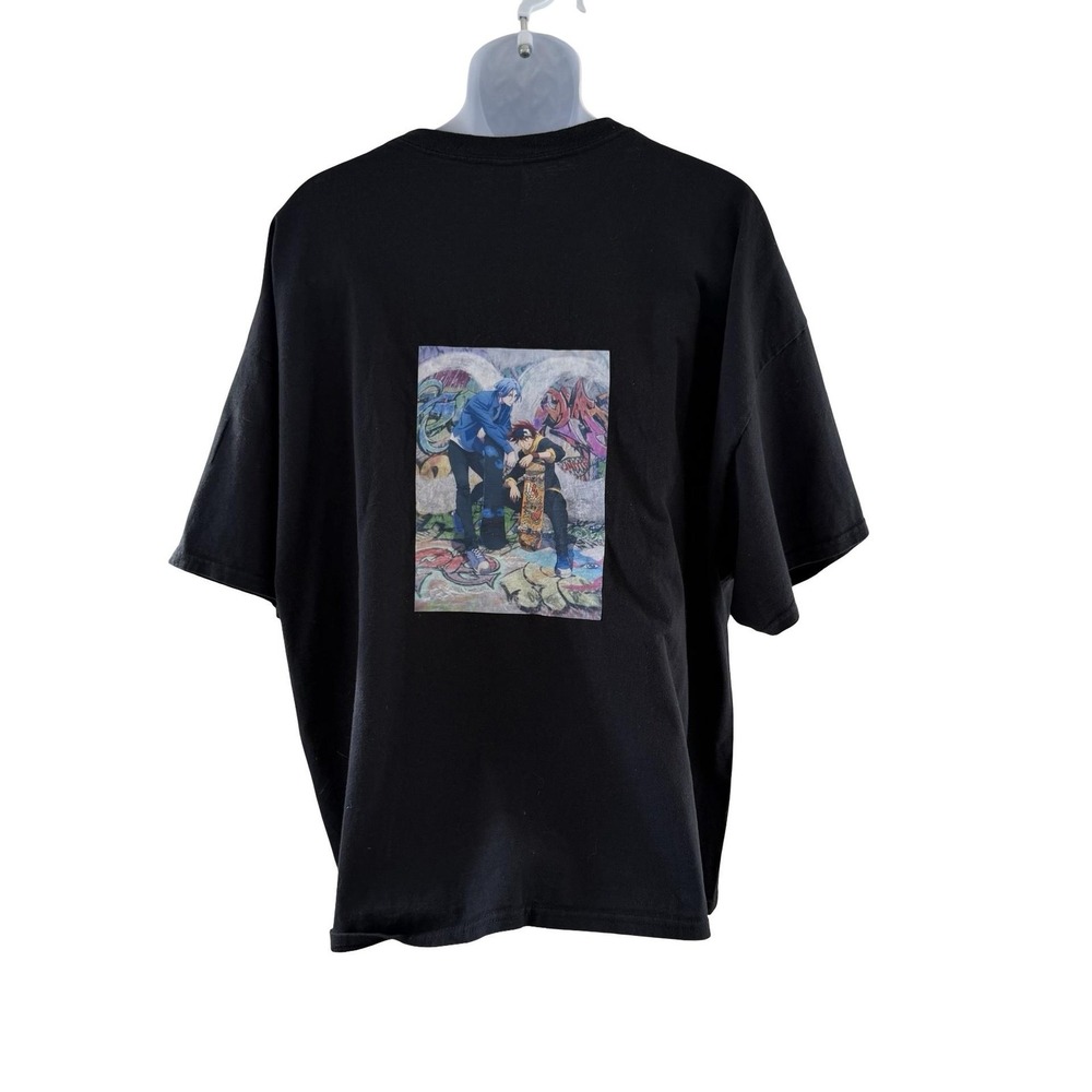 SK8 the Infinity Shirt Mens 3XL Black Anime Graphic Double Sided Gildan Cotton - Picture 8 of 16